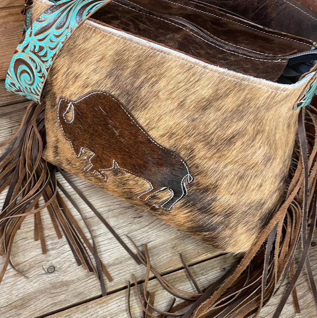 010 Maren - Brindle w/ Buffalo Design