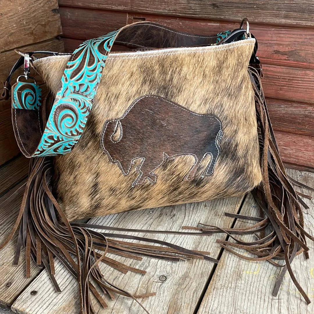 010 Maren - Brindle w/ Buffalo Design