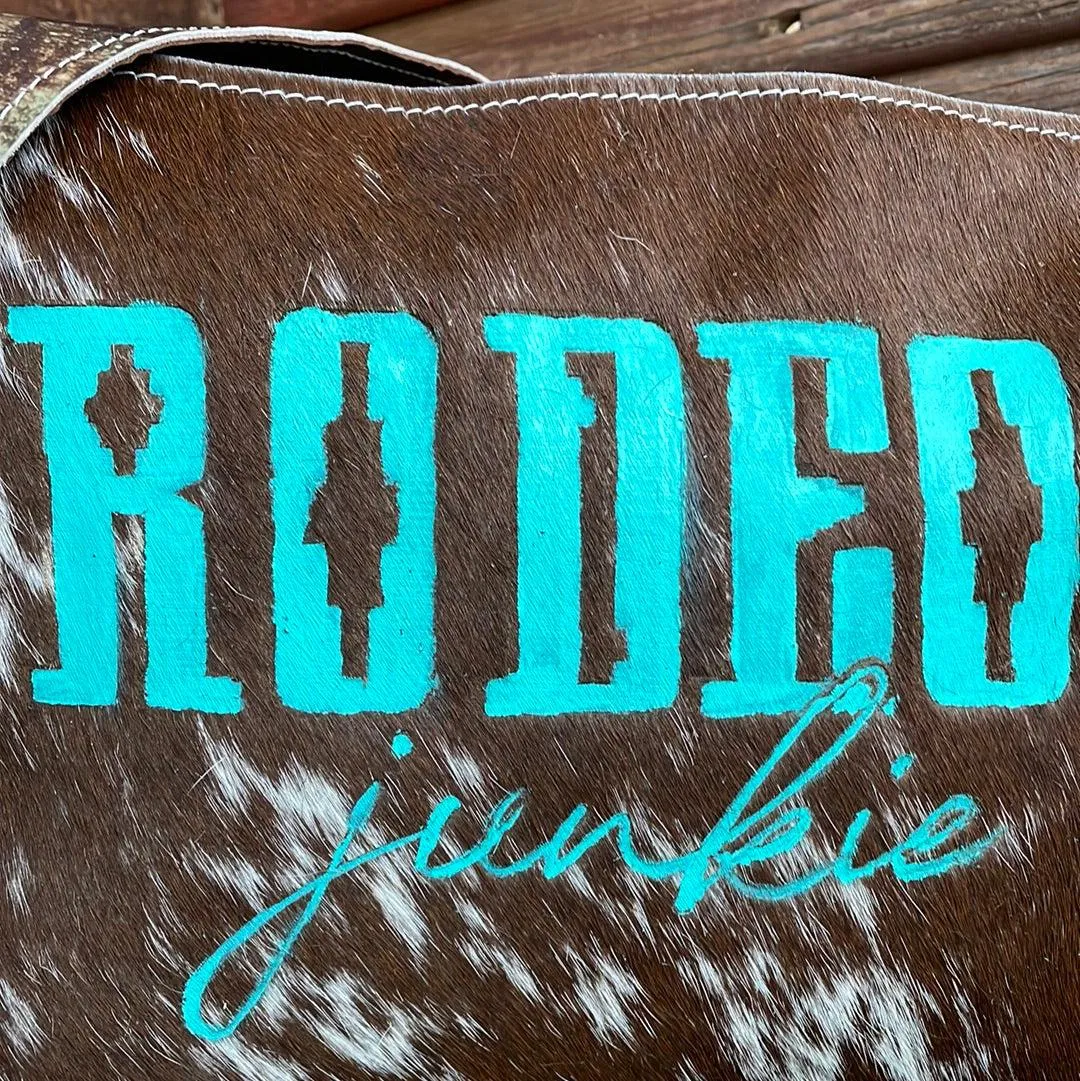 031 Maren - Longhorn w/ Handpainted Rodeo Junkie Design