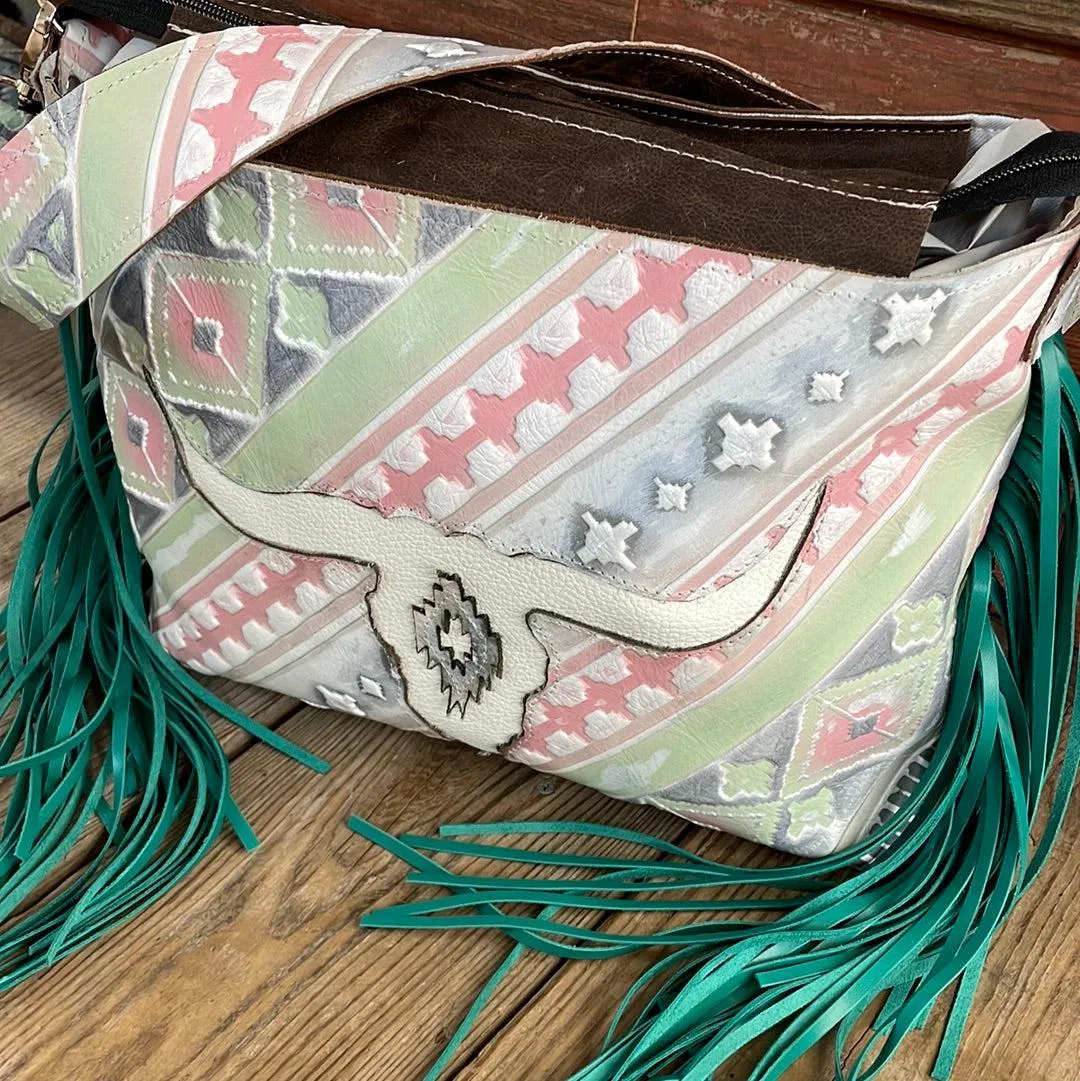 039 Maren - Watermelon Wine w/ Skull Design