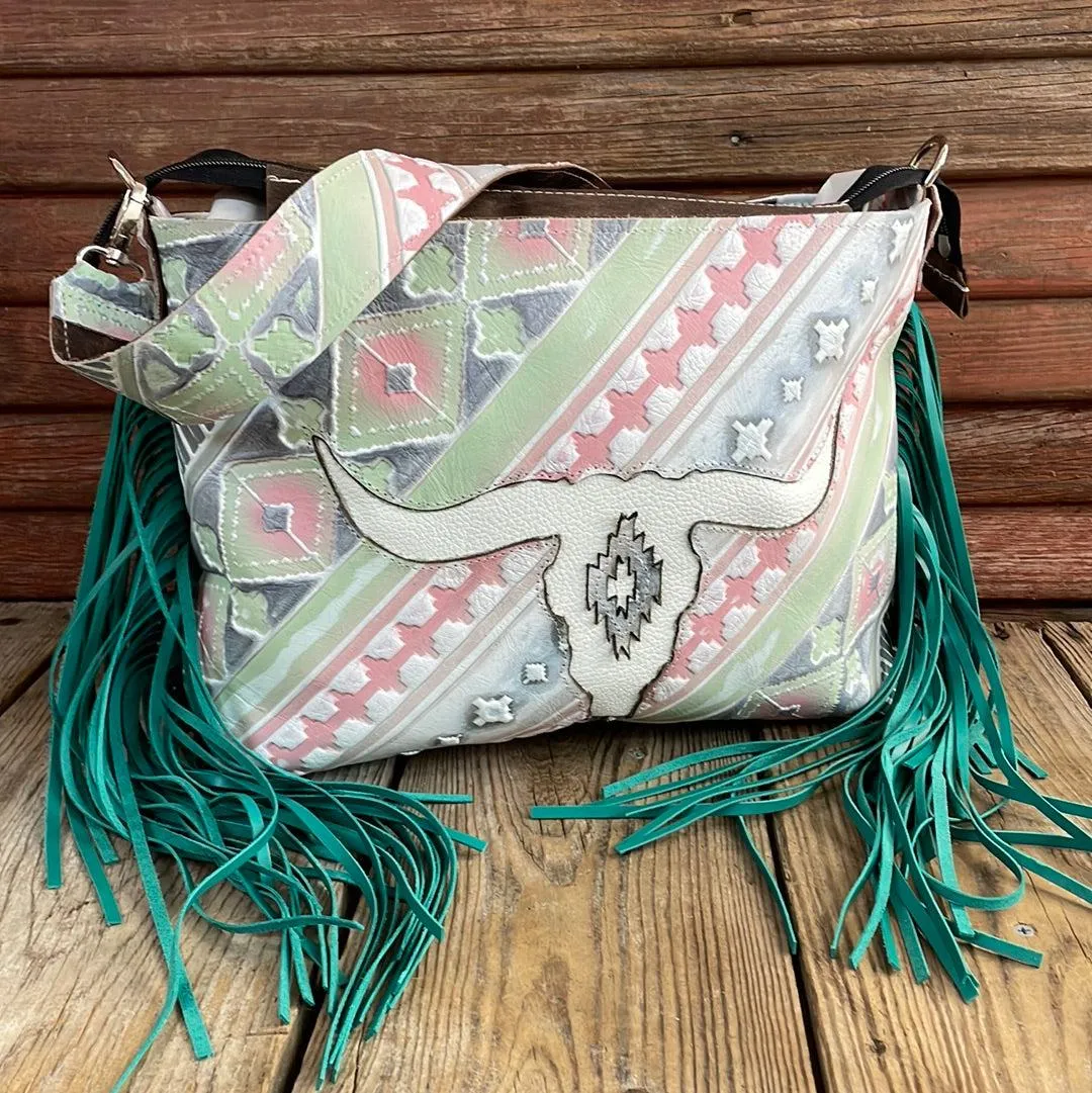 039 Maren - Watermelon Wine w/ Skull Design