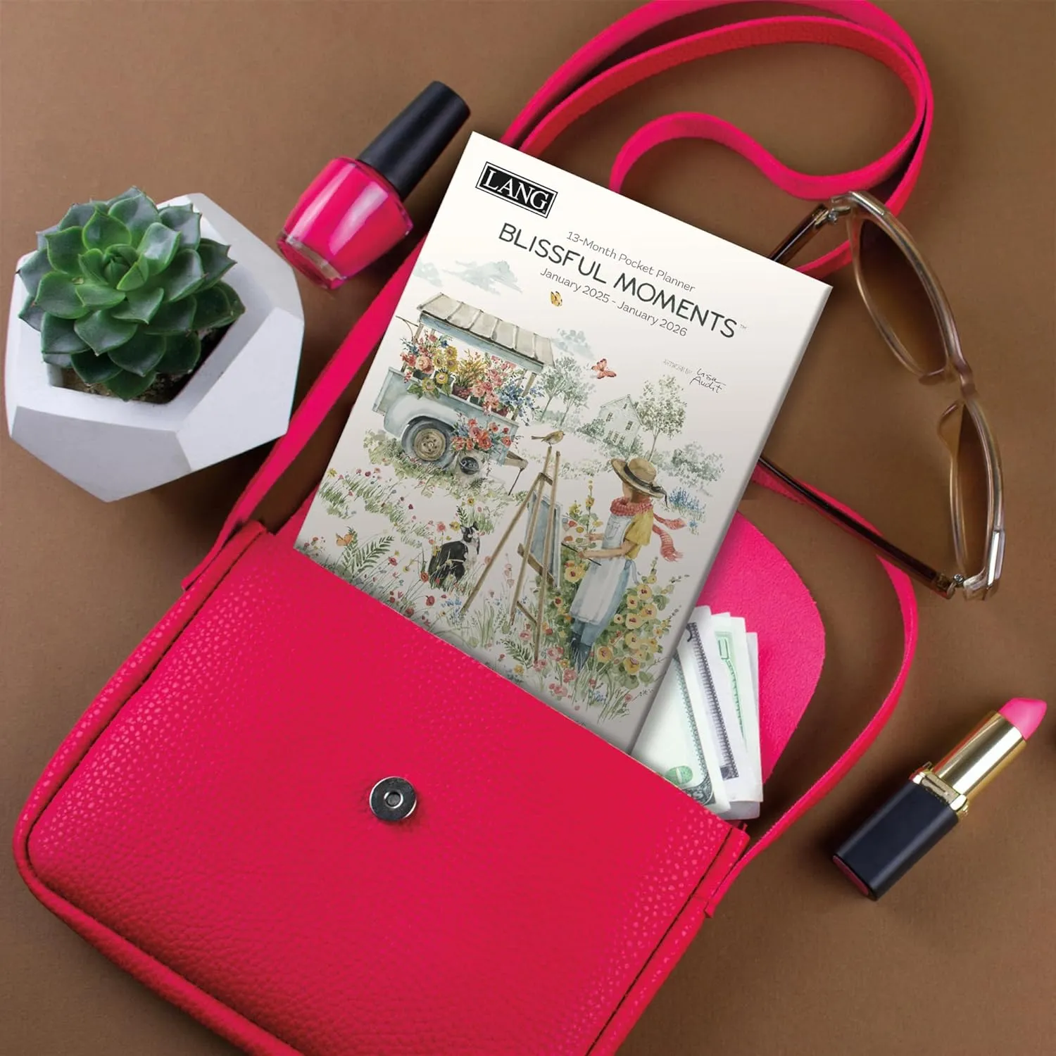 2025 Lang Monthly Pocket Planner - Blissful Moments