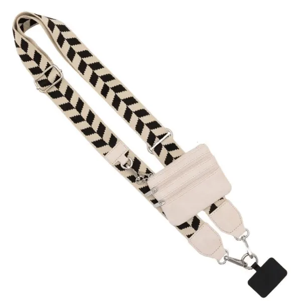 🔥2025🔥  Summer Exclusive 49% OFF - Phone Strap with Zippered Pouch