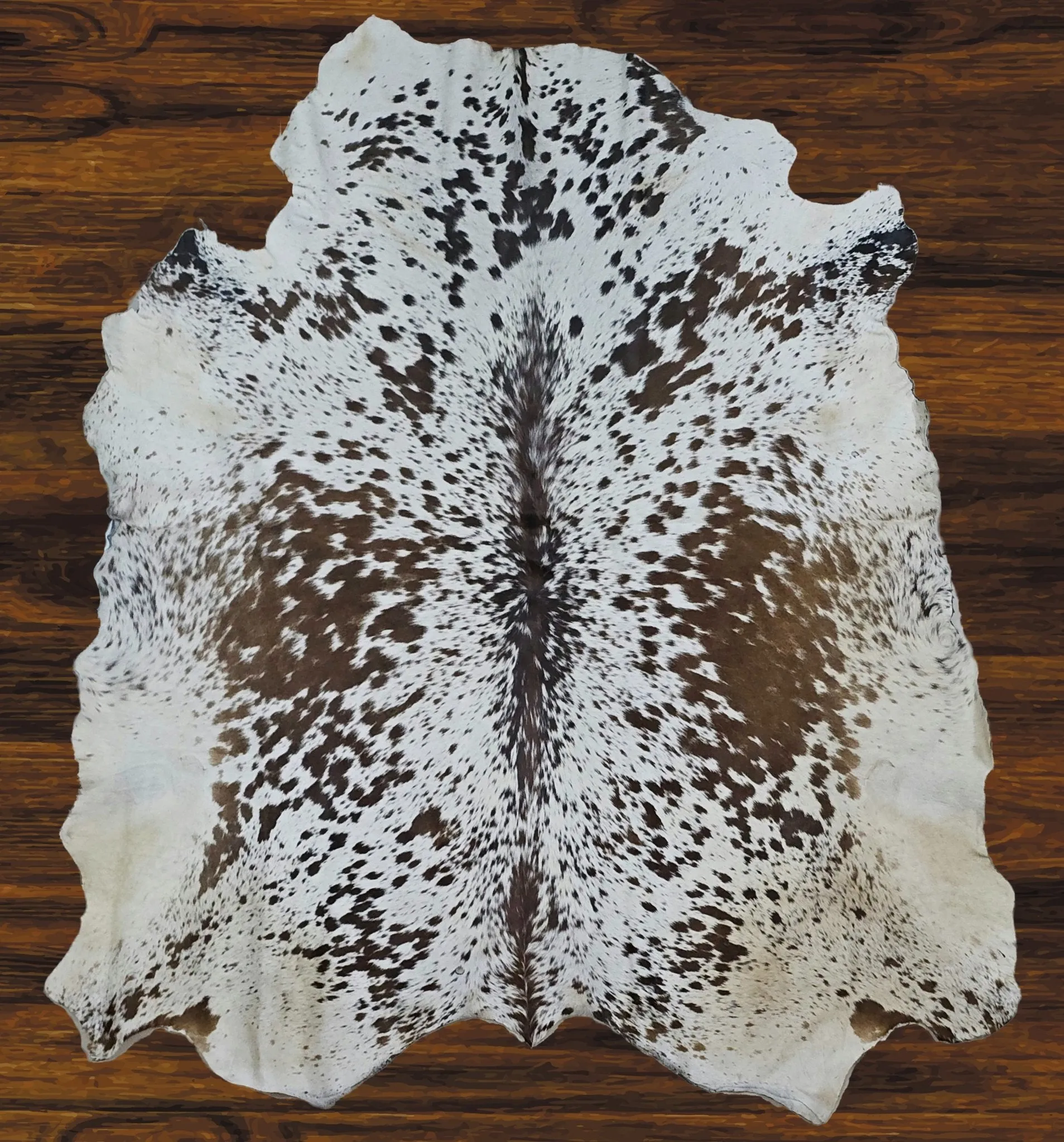 241-23 Cow Skin Hair on Hide 100% Pure Cow Hide Large Decorative/Carpet/Rug/Wall Leather