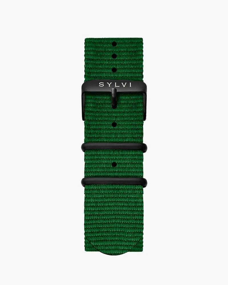 24mm Neon Green Nylon Strap