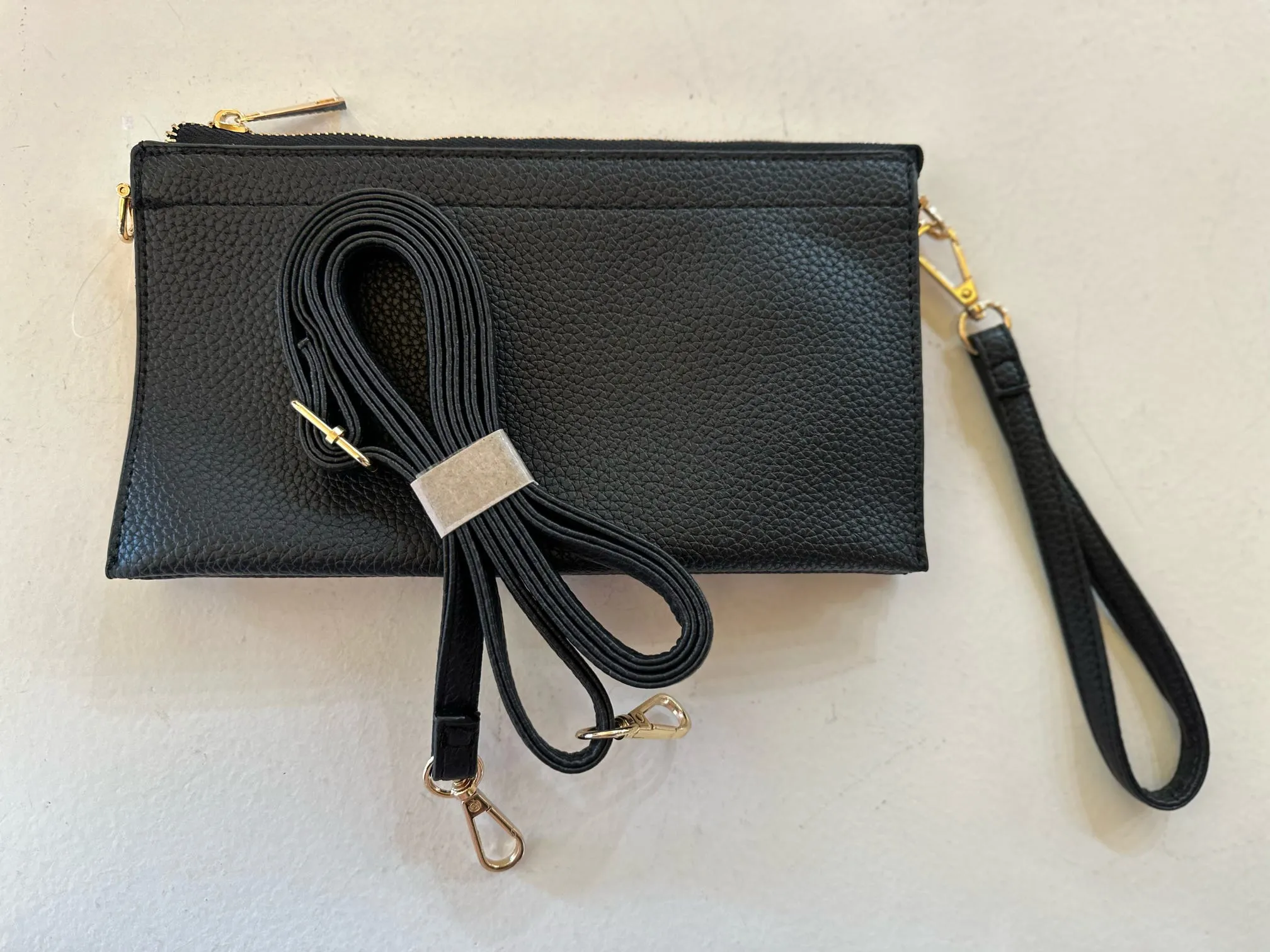 3-in-1 Crossbody/Wristlet/Clutch