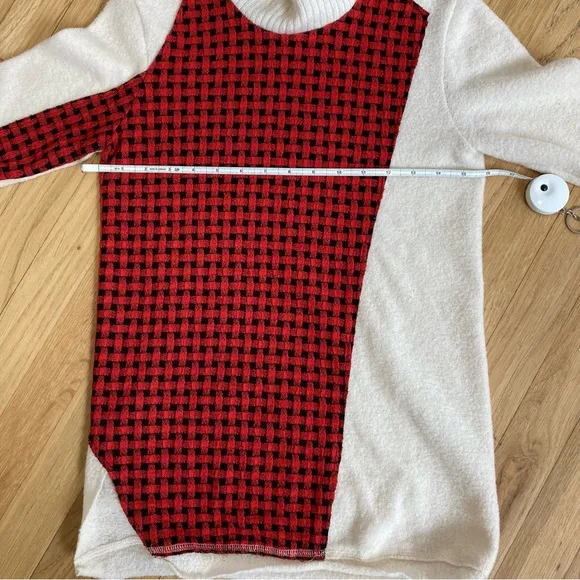 3.1 Phillip Lim Ladies Collage Wool Blend Turtle Neck Sweater Size XS