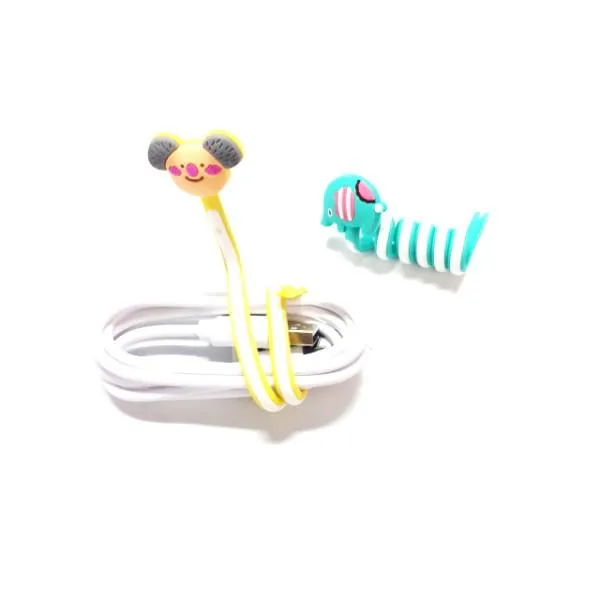 8 Pack: Cartoon Cable Tie Organizer