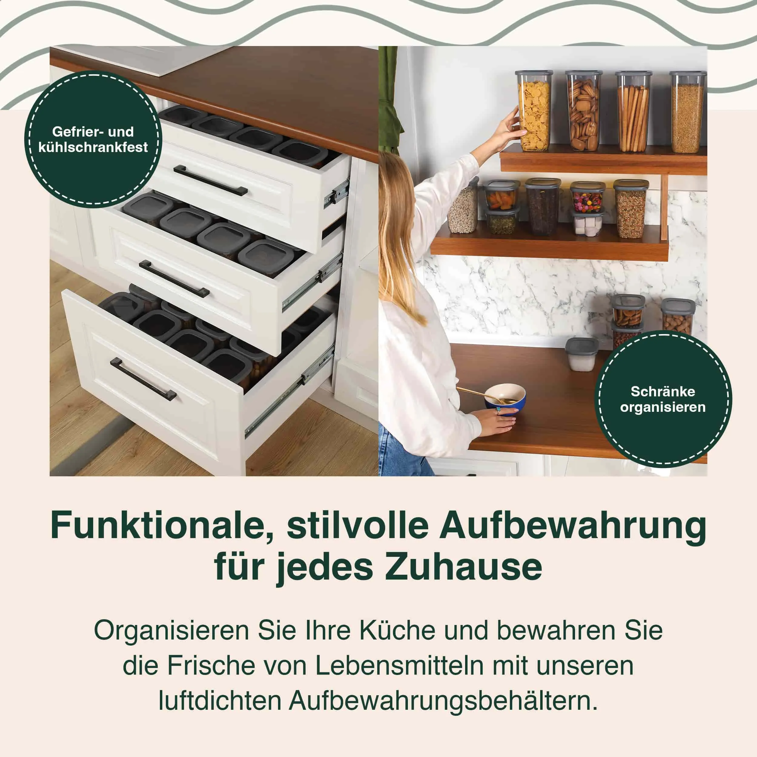 9 Mix - Vorratsdosen mit Deckel