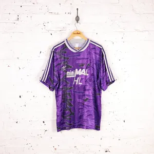 90s Template Patterned Football Shirt - Purple - XXL