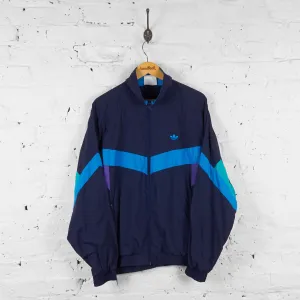 Adidas 90s Shell Tracksuit Top Jacket - Blue - L