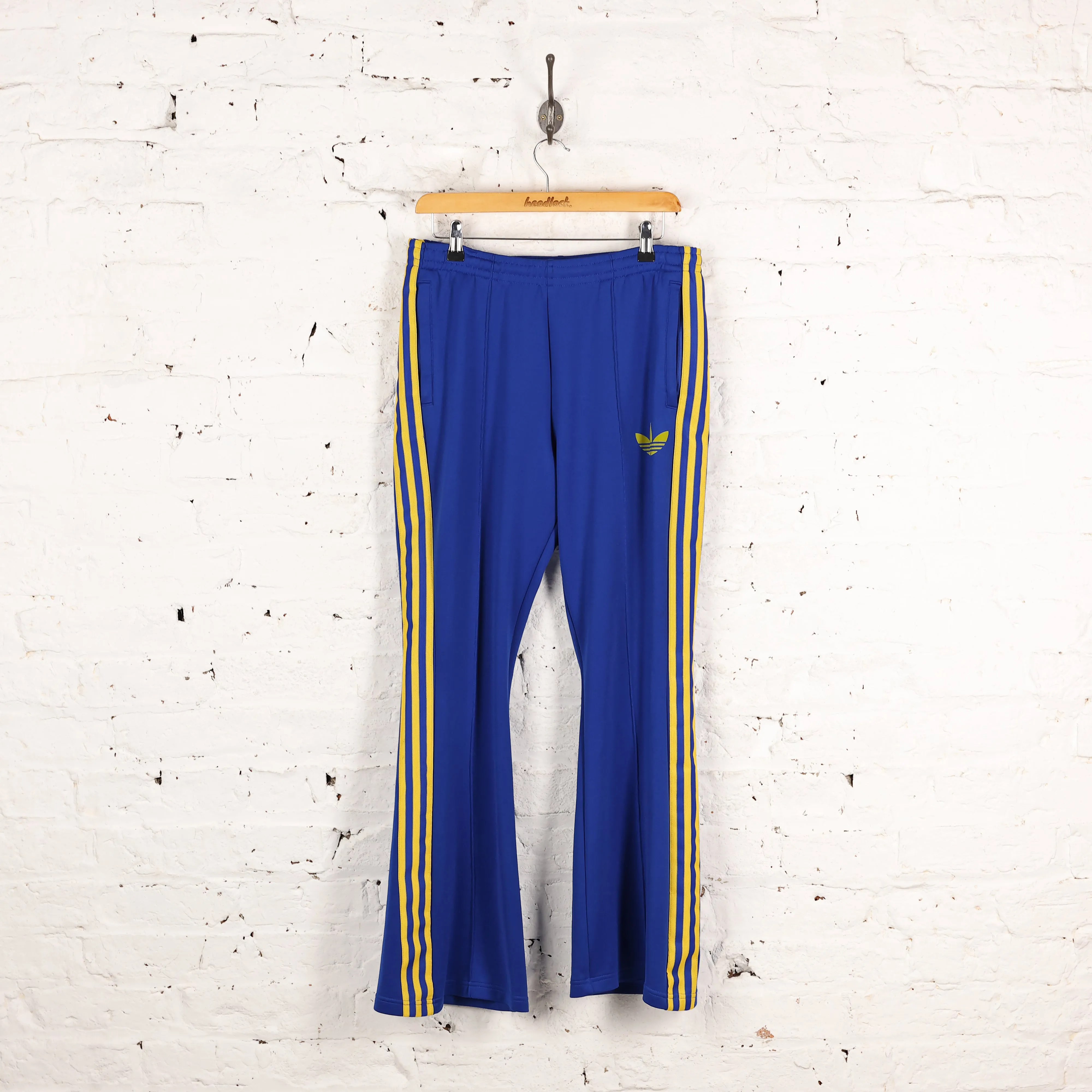 Adidas Tracksuit Bottoms Pants - Blue - M