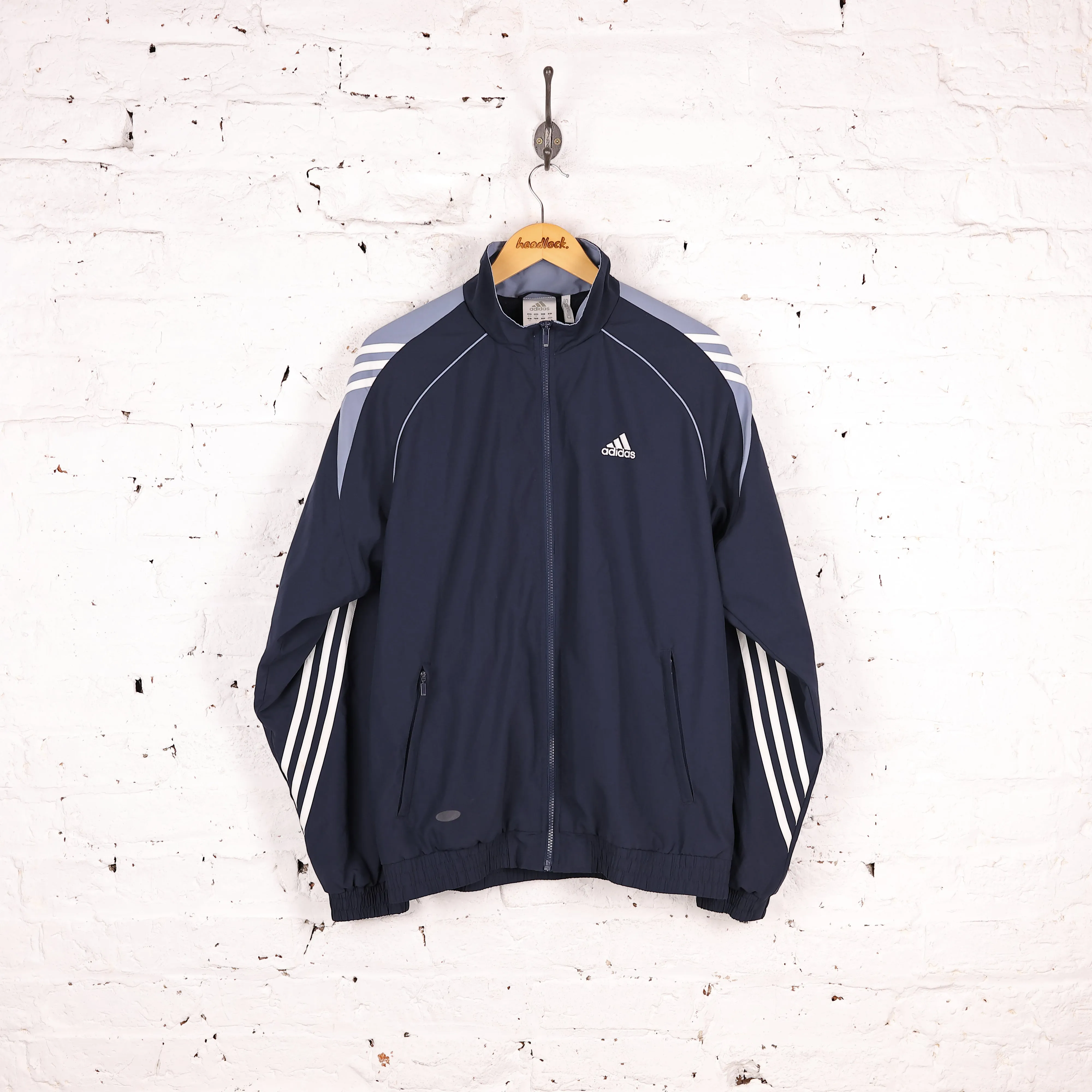 Adidas Tracksuit Top Jacket - Blue - M