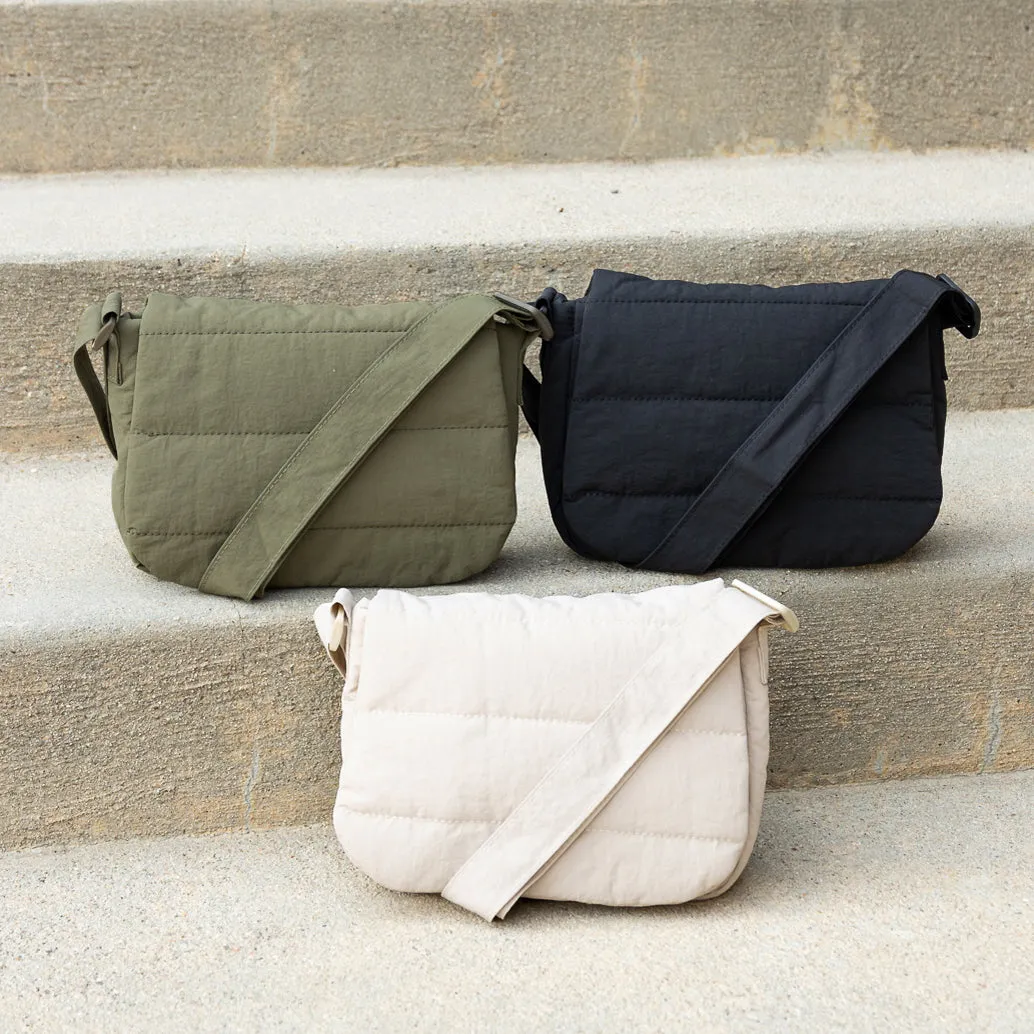 Afton Quilted Foldover Crossbody
