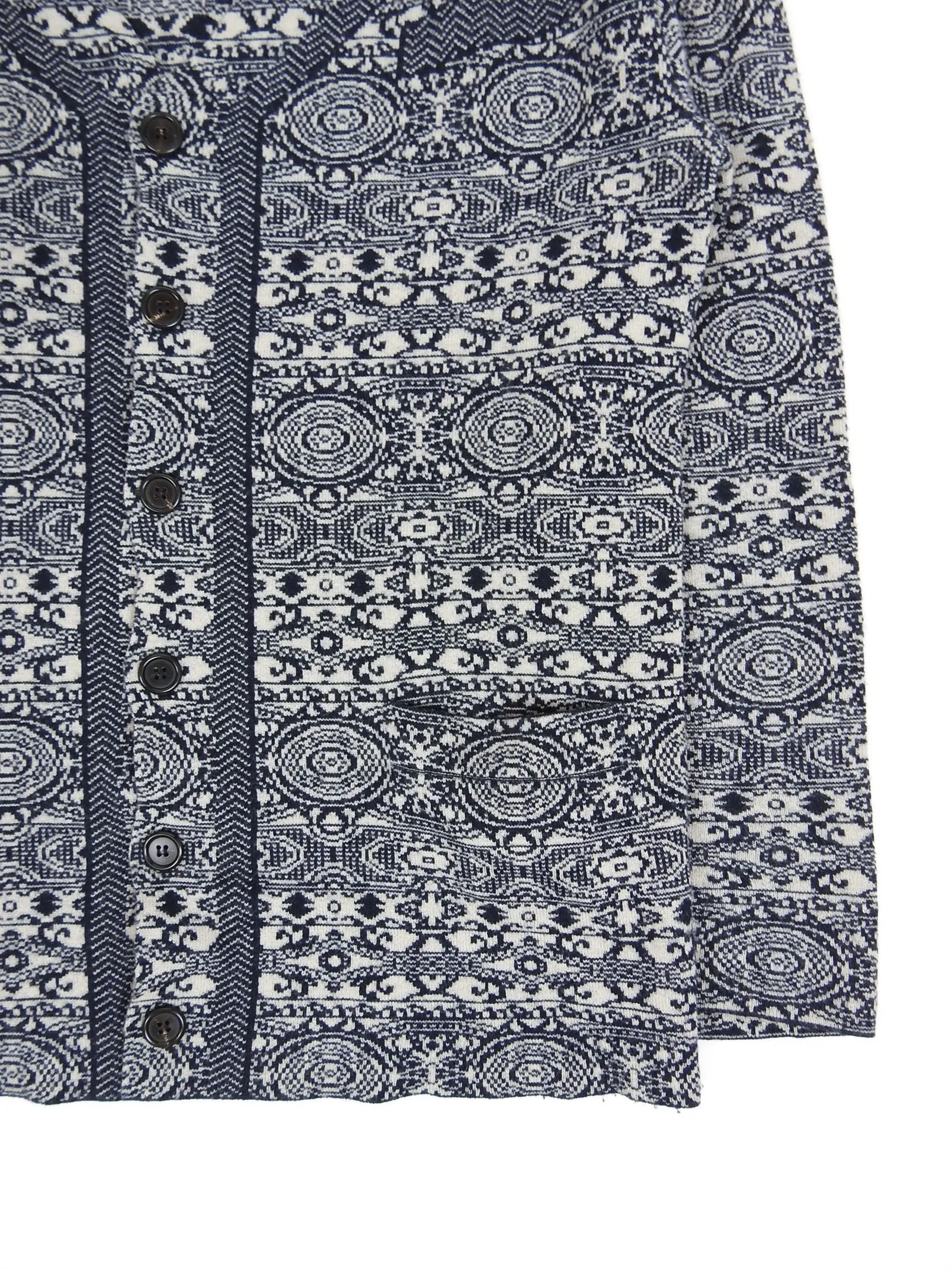 Alexander McQueen Patterned Cardigan Size Large