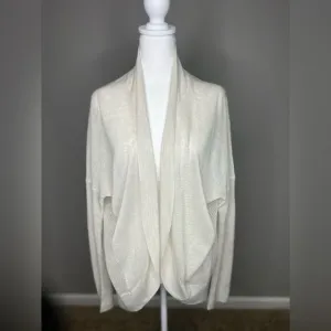 All Saints cable knit lightweight cardigan