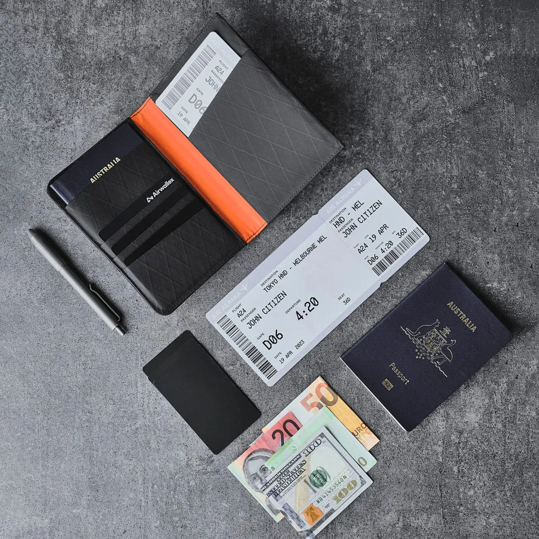Alpaka Ark Bifold Passport Wallet