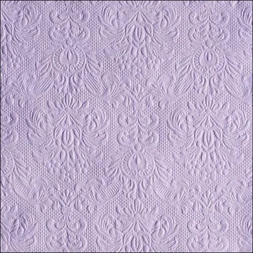 Ambiente Embossed Napkin Elegance Lavender - Large