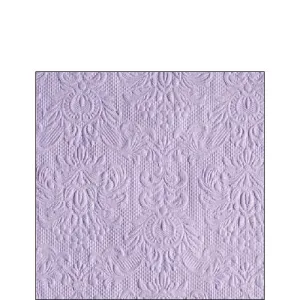 Ambiente Embossed Napkin Elegance Lavender - Large