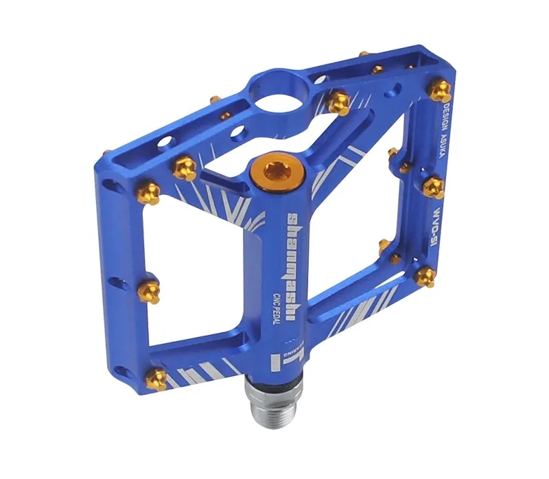 Anodized Lightweight Aluminum MTB Pedals