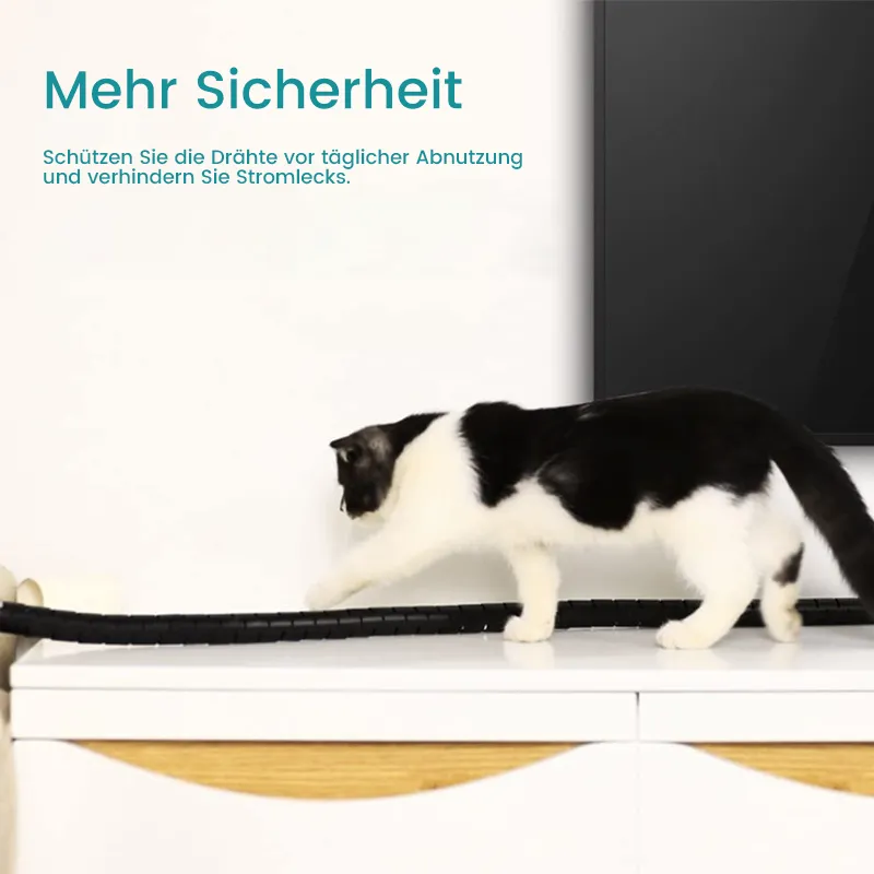 Anti-Biss-Kabelbinder für Kabel-Organizer
