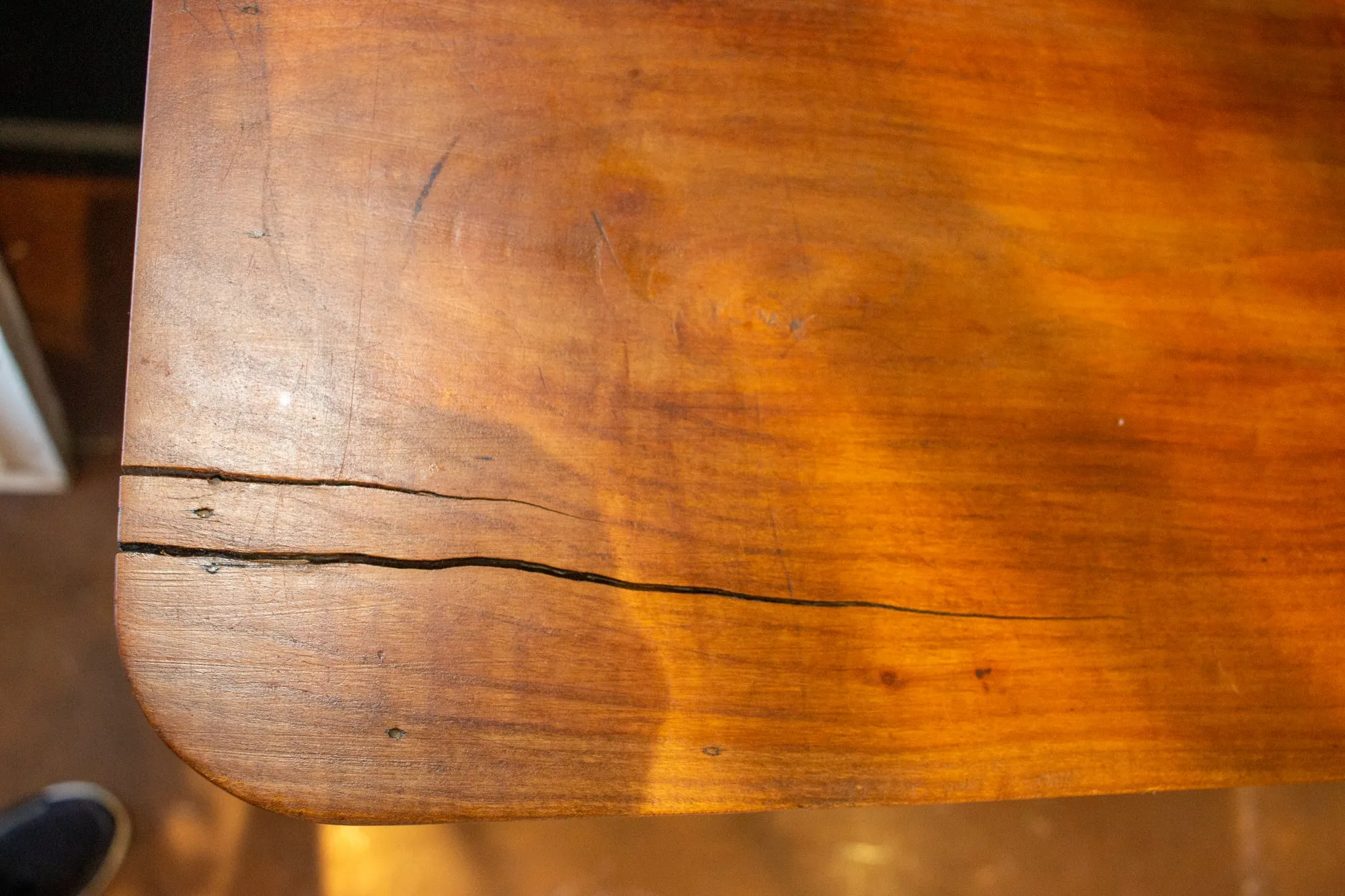 Antique French Elm Louis Philippe Style Commode, circa 1900
