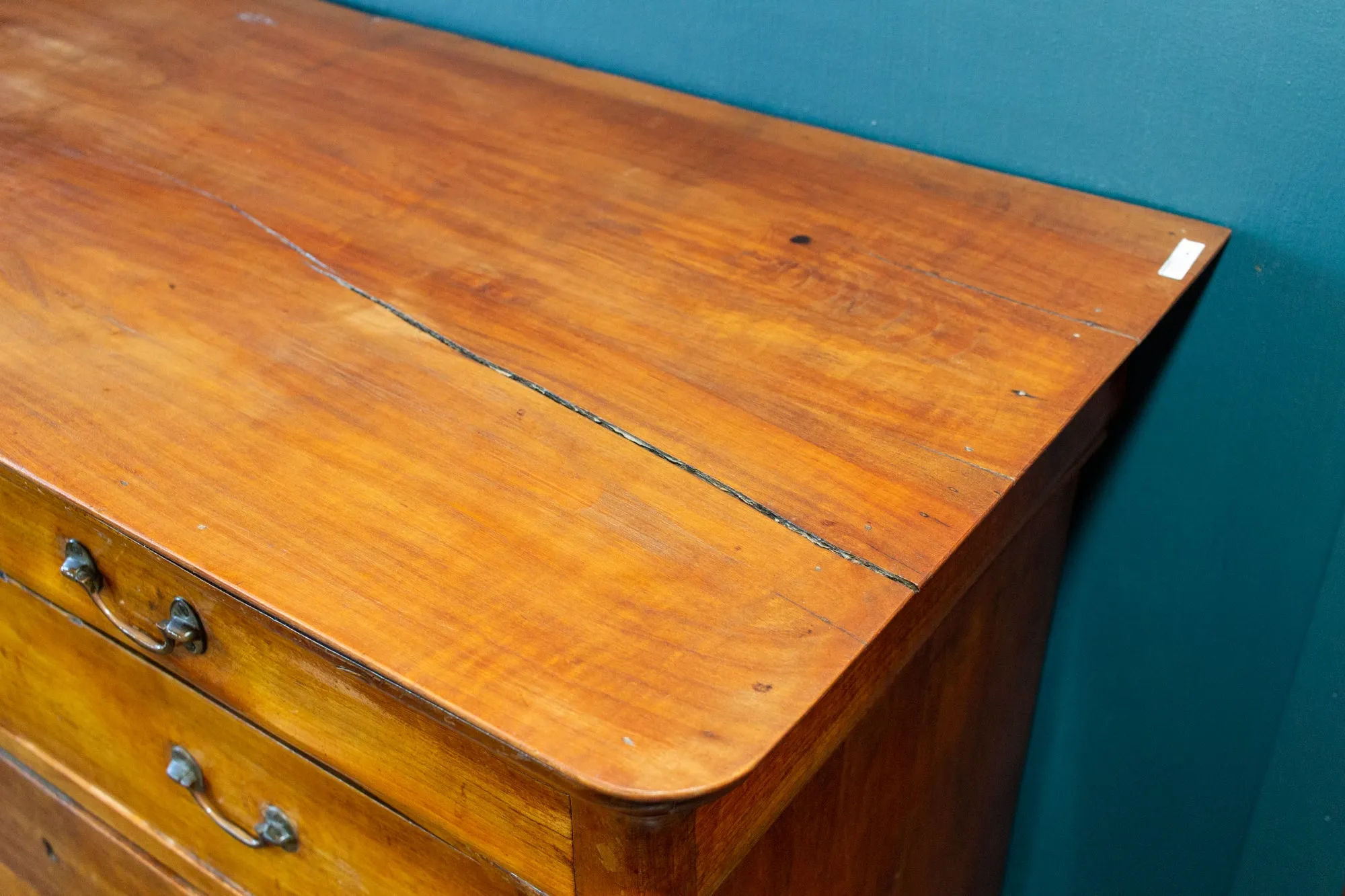 Antique French Elm Louis Philippe Style Commode, circa 1900