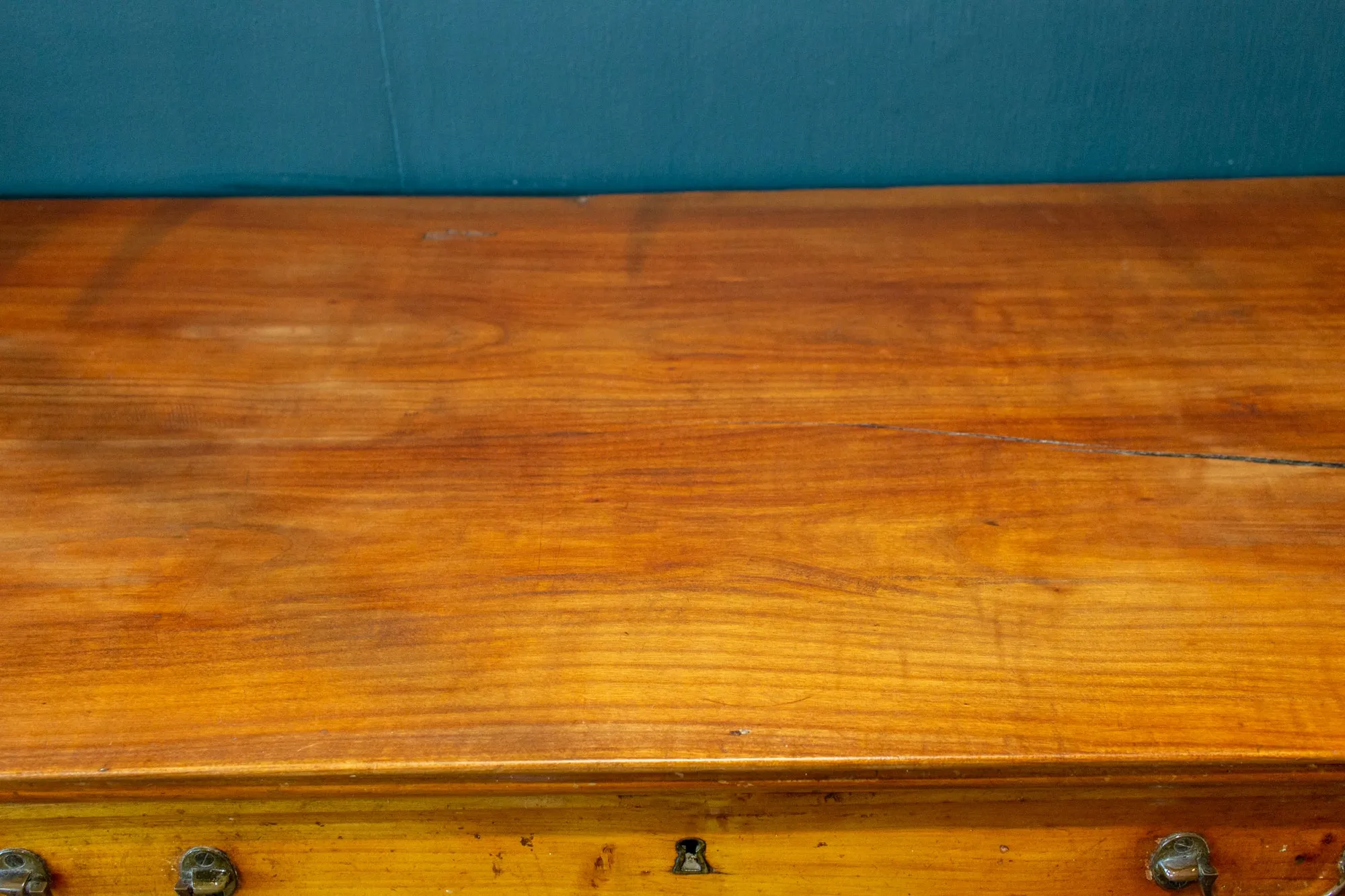 Antique French Elm Louis Philippe Style Commode, circa 1900