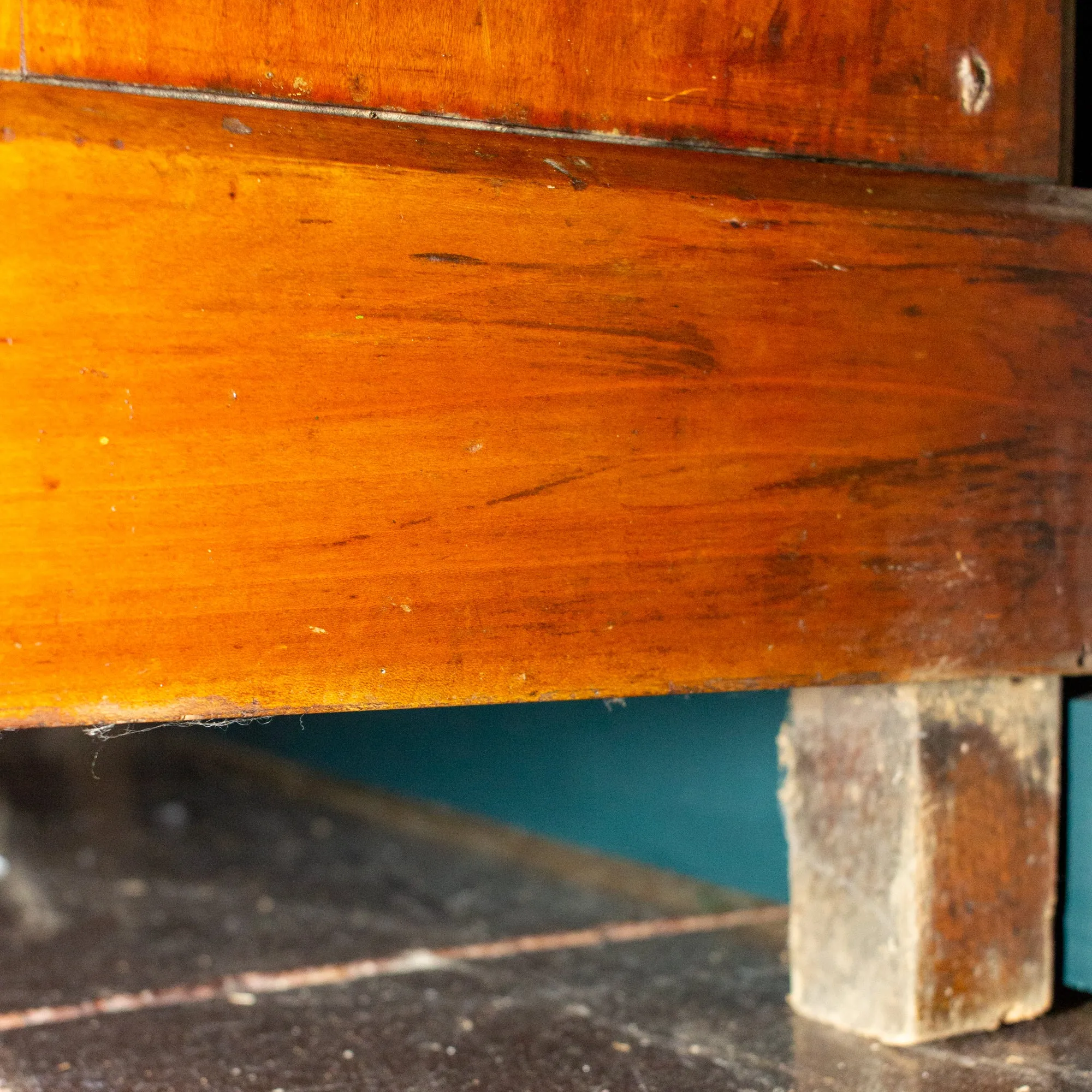 Antique French Elm Louis Philippe Style Commode, circa 1900