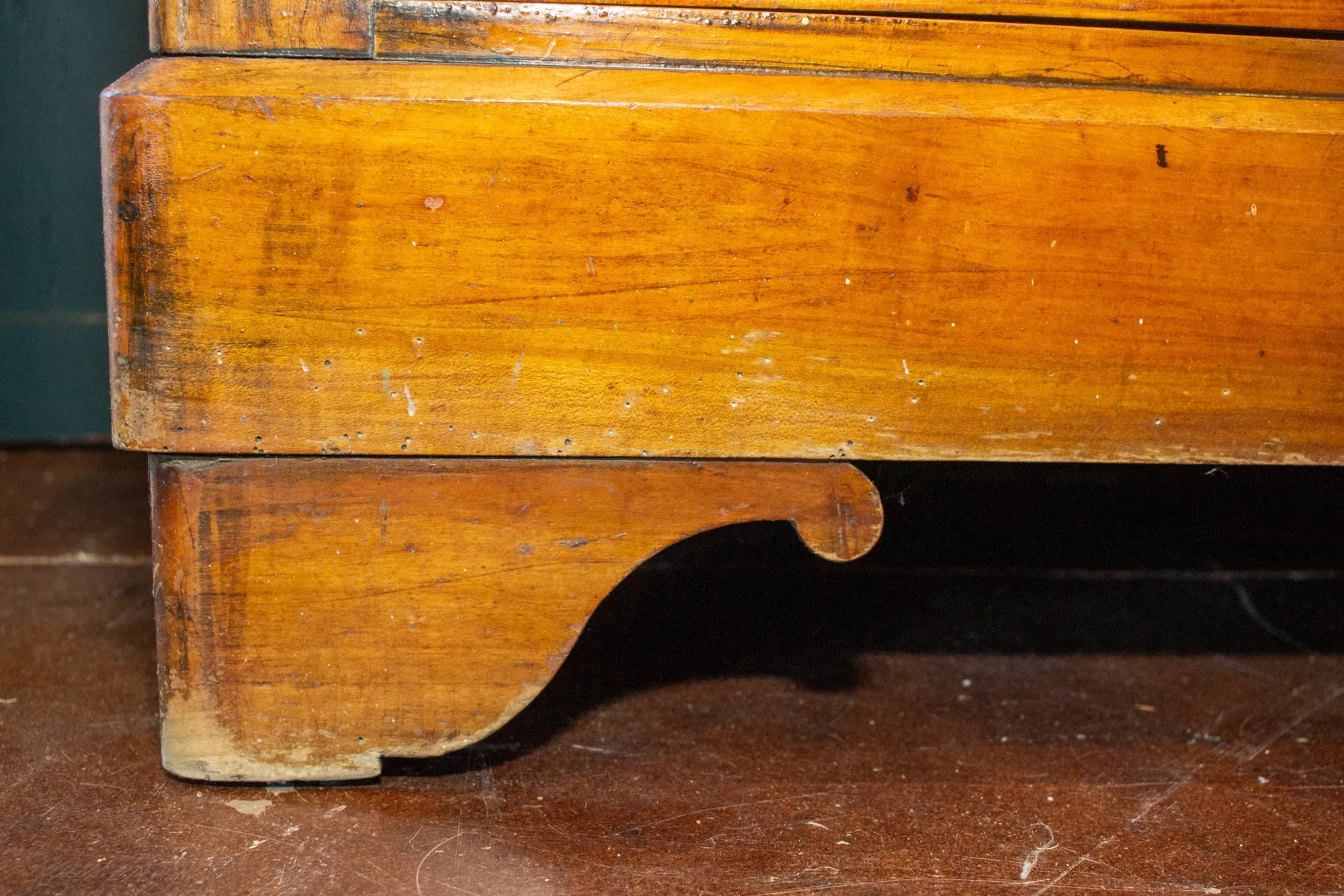 Antique French Elm Louis Philippe Style Commode, circa 1900