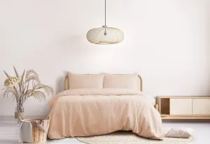 ARDOR BOUDOIR "Bondi" EMBOSSED QUILT COVER SET