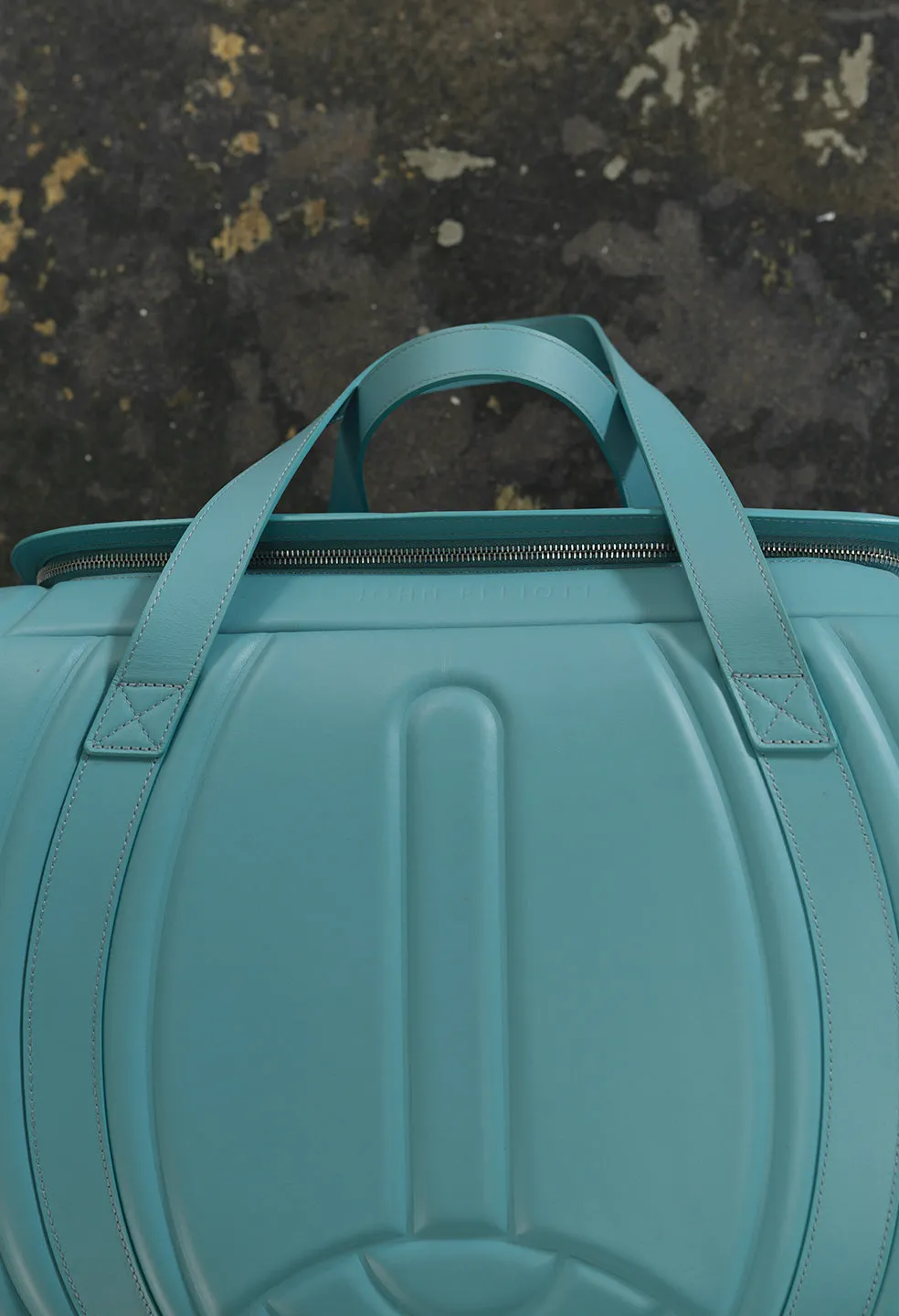 Armor Leather Duffle / Blue