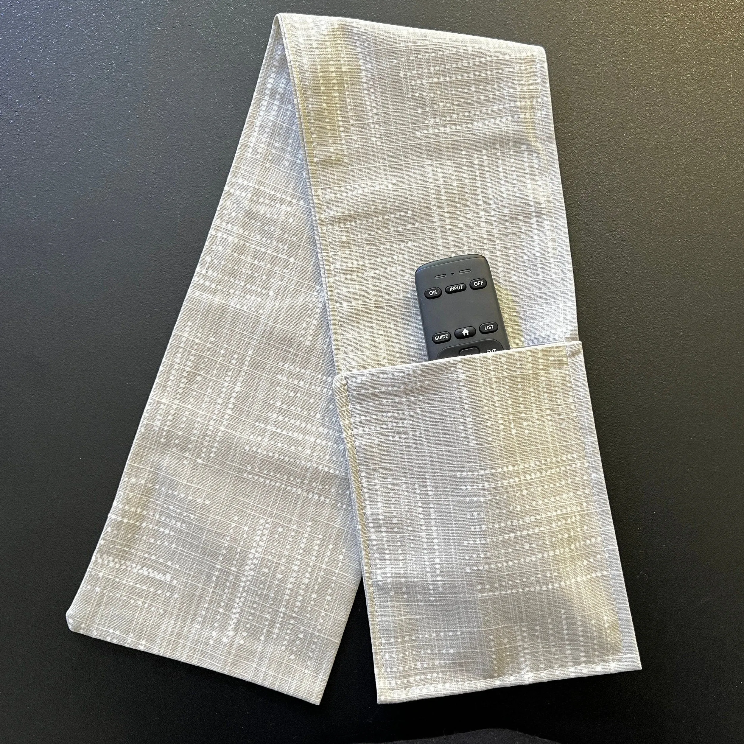 Armrest Remote Control Caddy, cell phone Holder, couch caddy, living room organizer