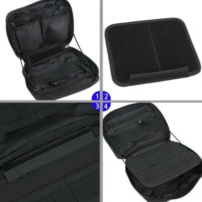 Army Life Kuwait EDC EMT Utility Organizer Bag Black
