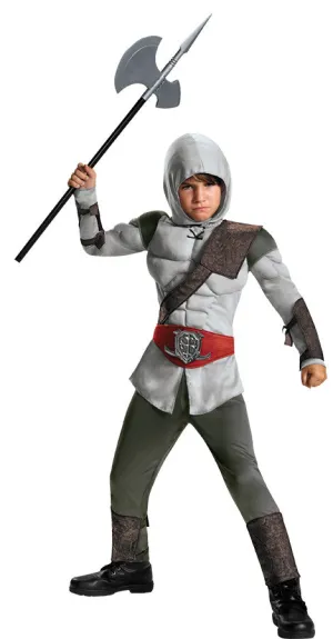 Assassin Muscle Child 7-8 Child Boys Costume