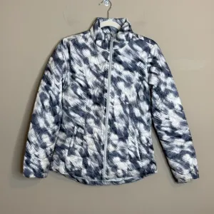 Athleta lightweight 90% goose down jacket high low size XS