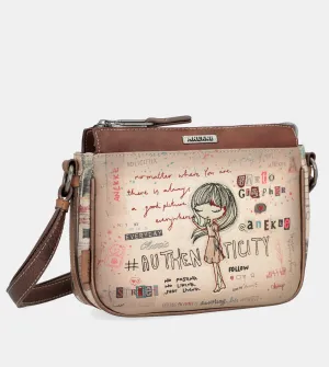 Authenticity medium size crossbody bag