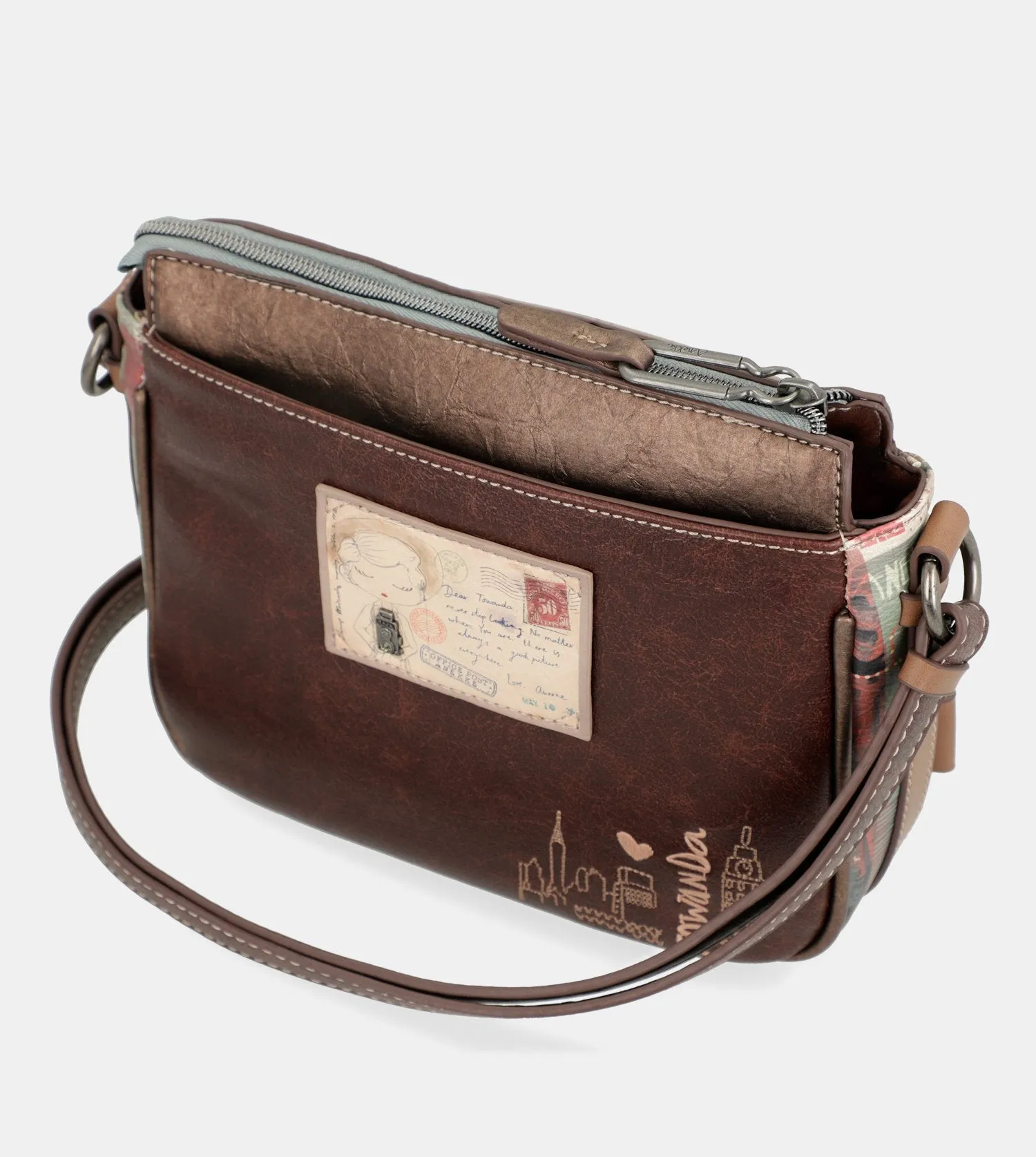 Authenticity medium size crossbody bag