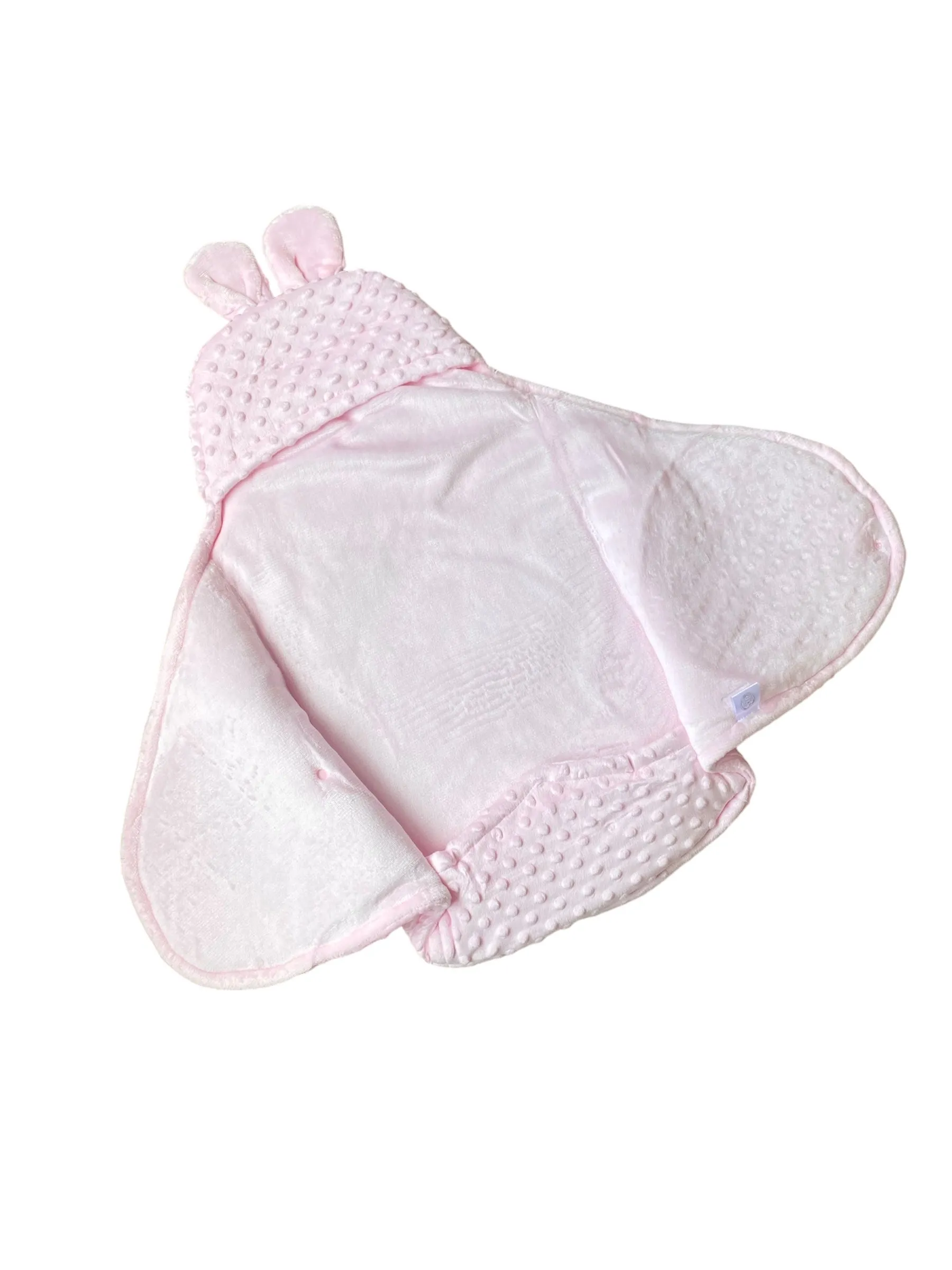 Baby Swaddle Bag with Hood - Dot Embossed