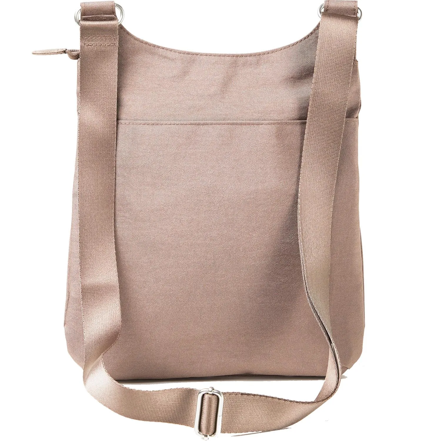 Baggallini Around Town Bagg With RFID Phone Wristlet Portobello Shimmer Nylon