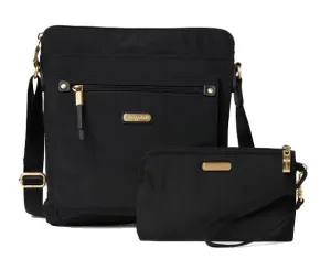 Baggallini Go Bagg Black with Gold