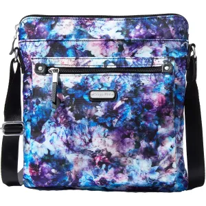 Baggallini Go Bagg with RFID Phone Wristlet Black Opal Nylon