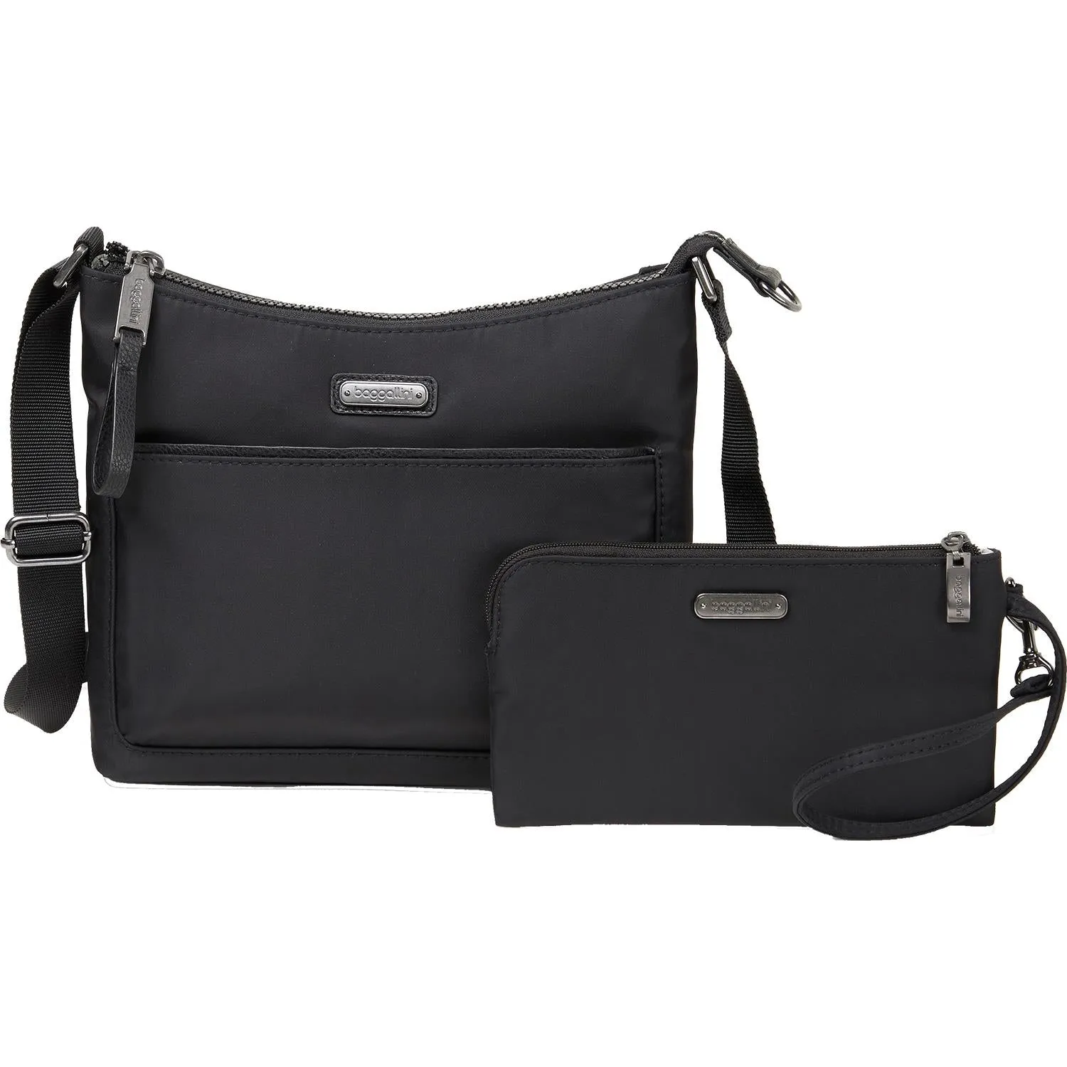 Baggallini Greenwich Crossbody Black Nylon