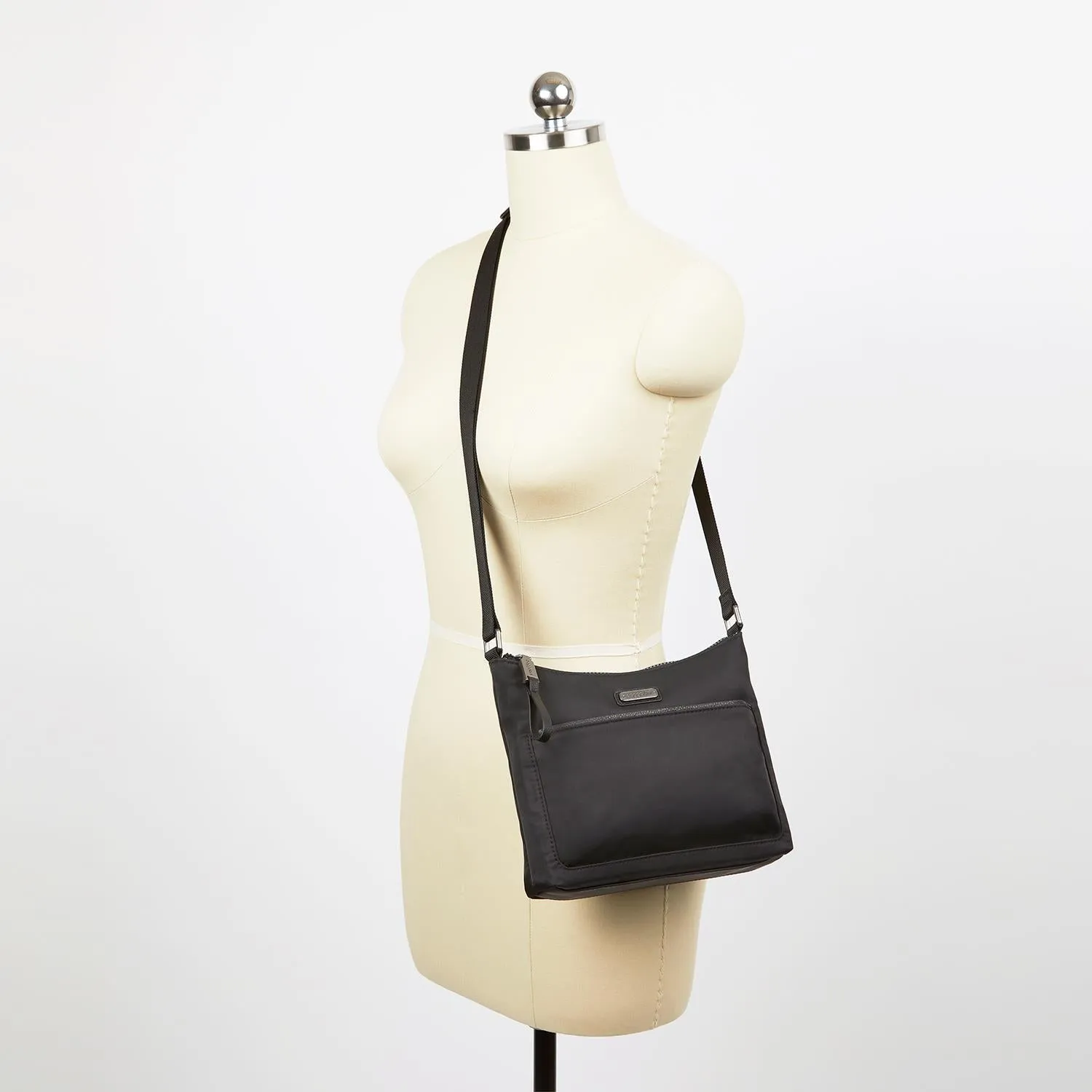 Baggallini Greenwich Crossbody Black Nylon