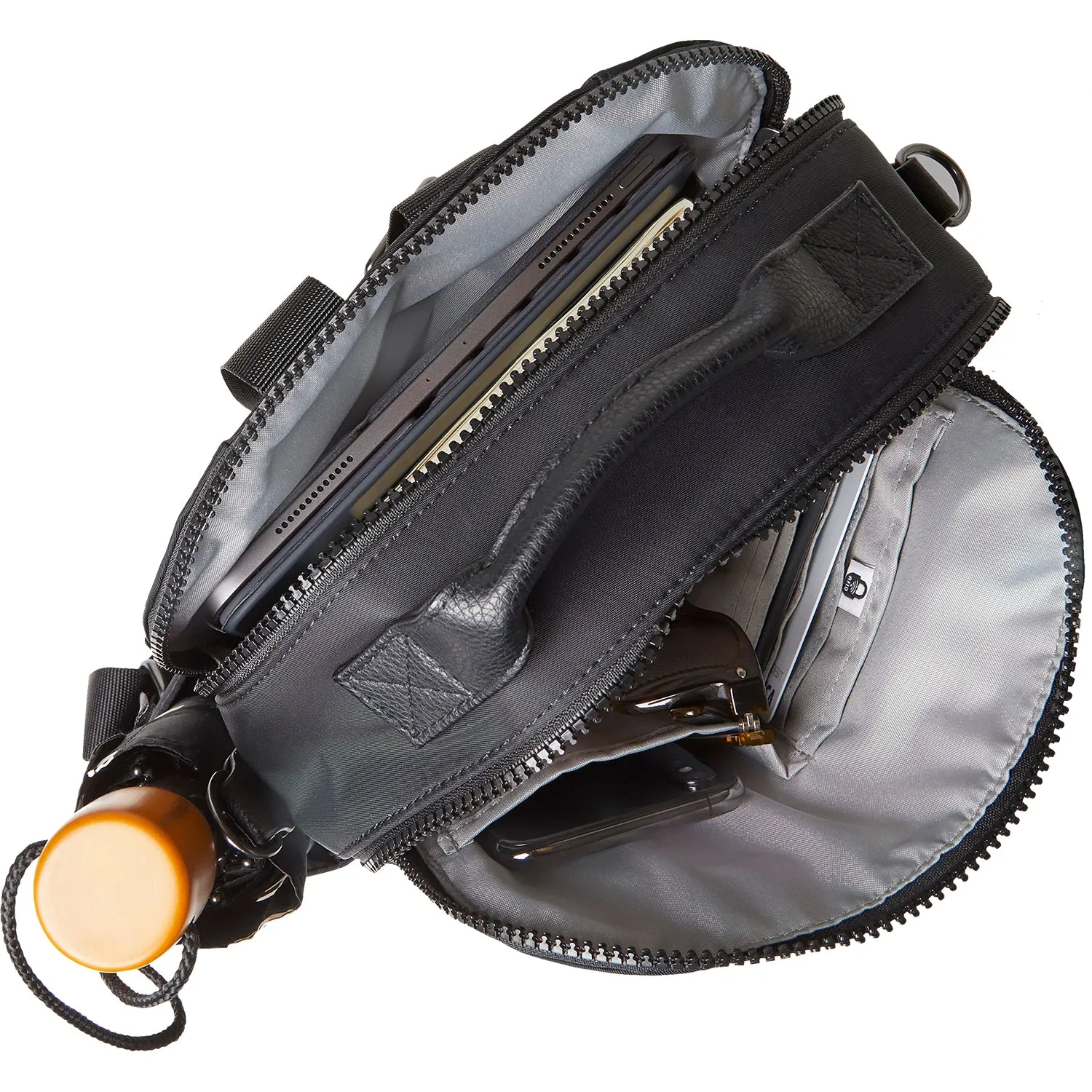 Baggallini Houston Convertible Backpack Black Nylon