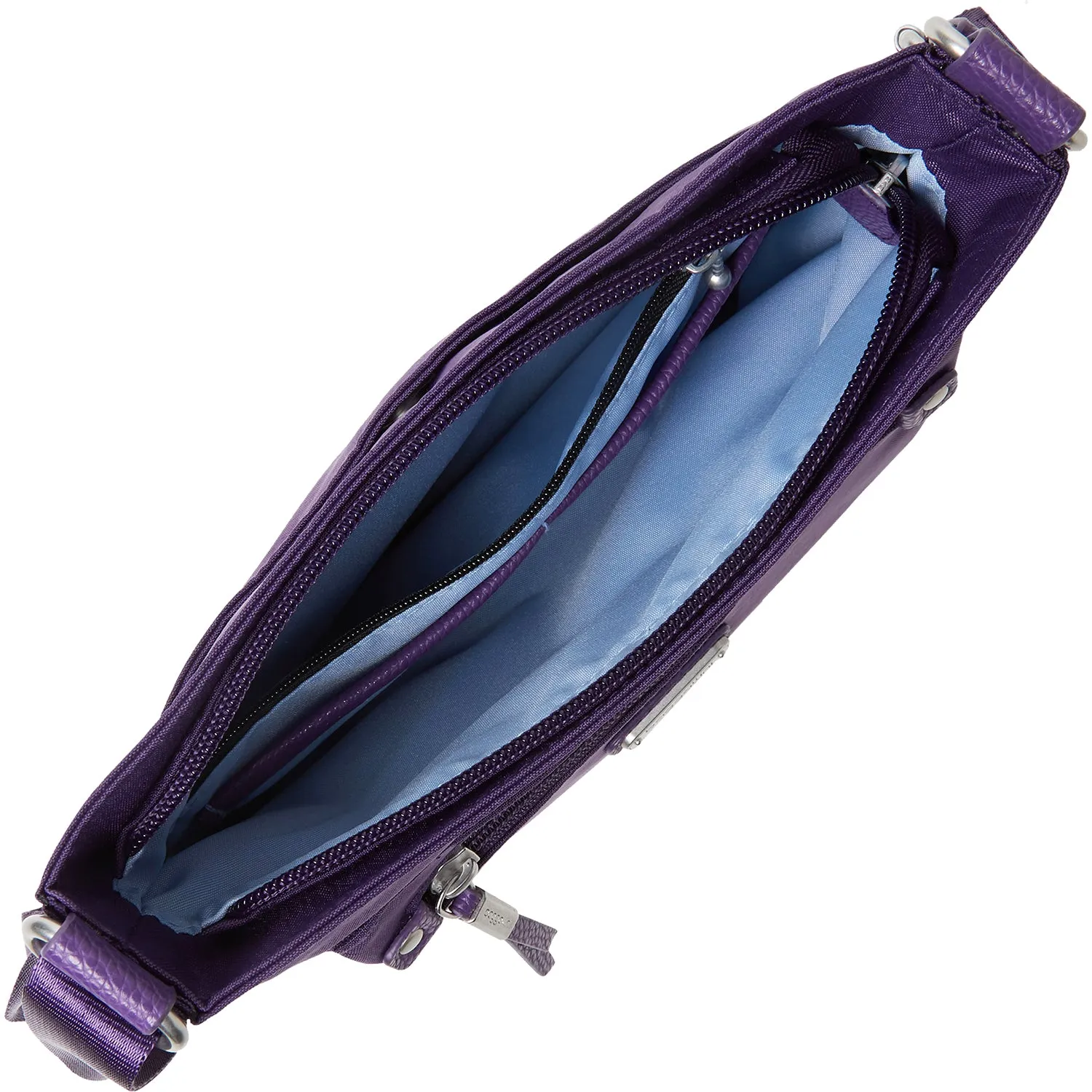 Baggallini Uptown Bagg Purple Nylon