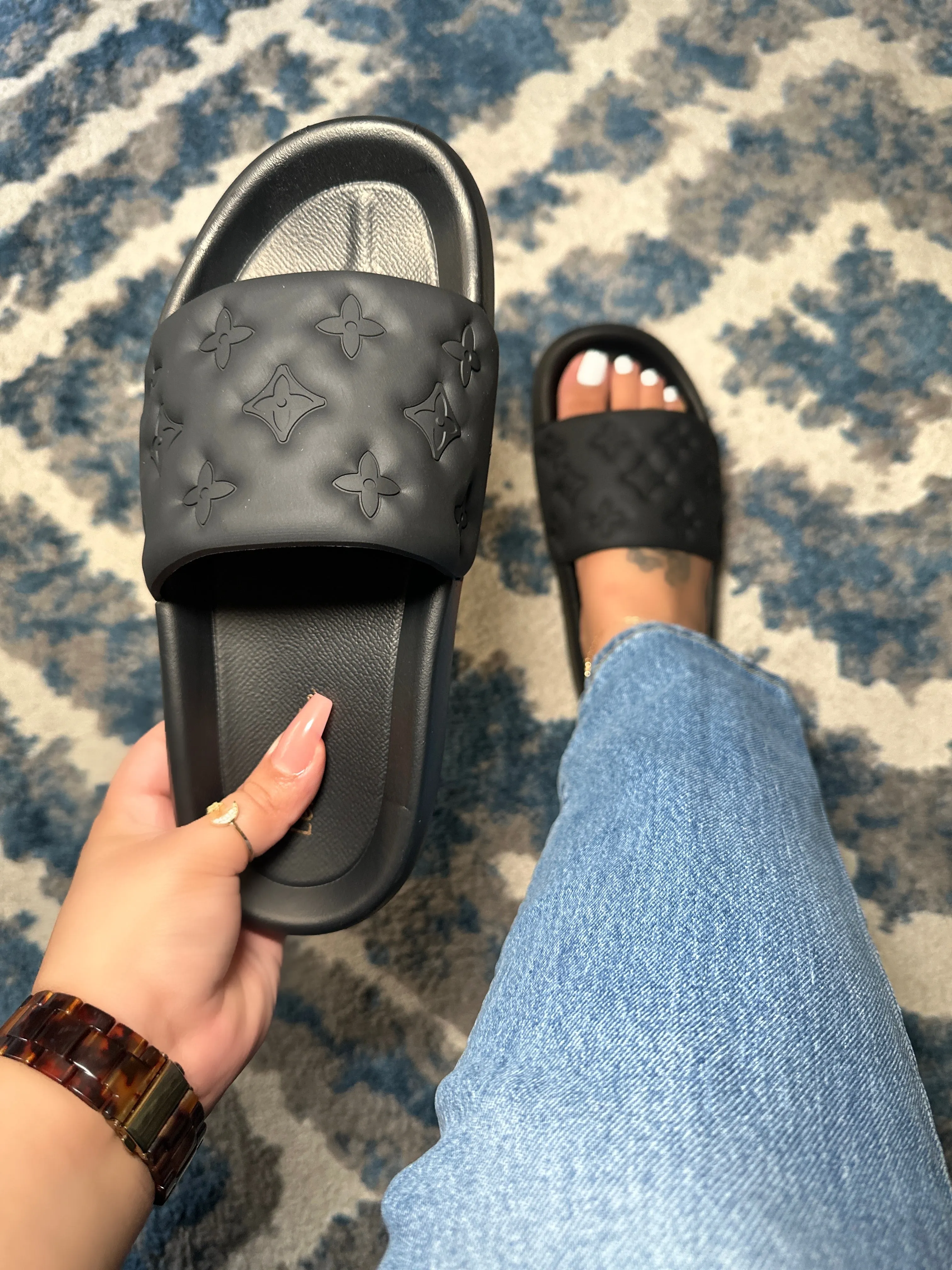 Bailey Slide- Black