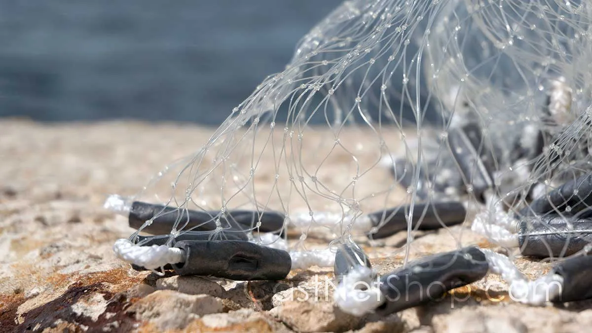 Bait Buster Menhaden Cast Nets CMN-BB6, 6 ft. Radius, 5/8" Sq. Mesh