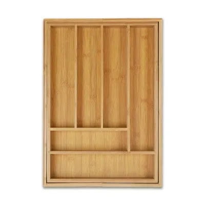 Bamboo Expandable Drawer Organizer
