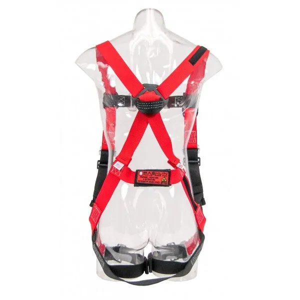 Bashlin - "H" Style Harness with nylon loop back attachment